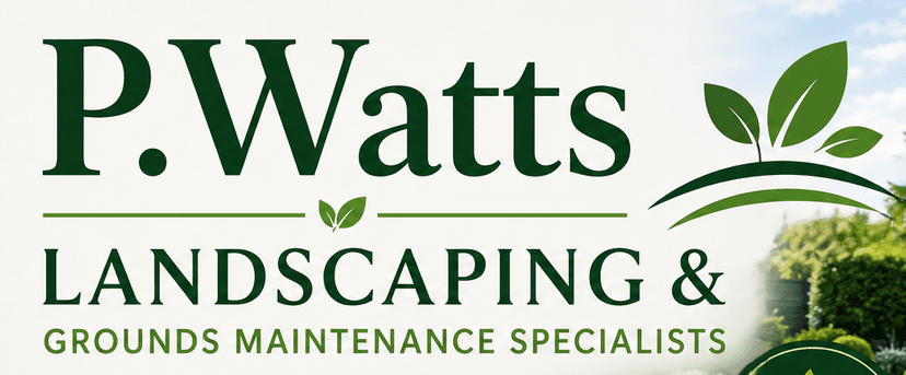 P.Watts - Landscaping & Grounds Maintenance Specialists logo